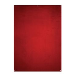 Westcott X-Drop Fabric Backdrop - Aged Red Wall (5' x 7')