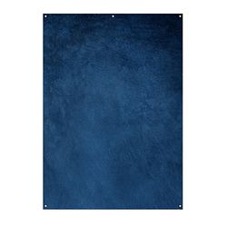 Westcott X-Drop Fabric Backdrop - Blue Concrete (5' x 7')