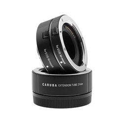 Caruba Extension Tube Set Canon M-Serie Aluminium