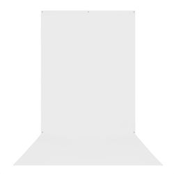 Westcott X-Drop Wrinkle-Resistant Backdrop - High-Key White Sweep (5' x 12')