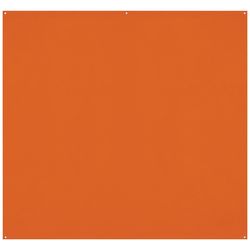 Westcott X-Drop Pro Kreukbestendige Achtergrond - Tijger Oranje (2.4 x 2.4 m)