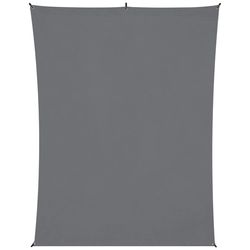 Westcott X-Drop Kreukbestendige Achtergrond Kit - Grijs (5' x 7')