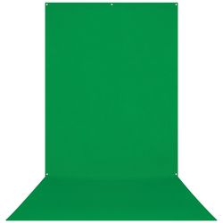 Westcott X-Drop Wrinkle-Resistant Backdrop - Green Screen Sweep (5' x 12')