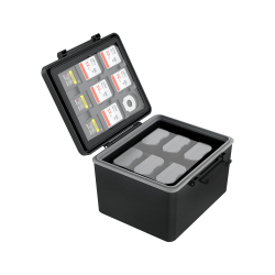 JJC JBC-BAT6 Plastic Storage Case