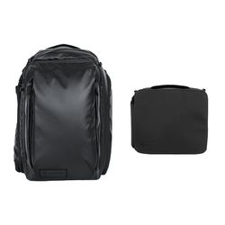 WANDRD Transit 45L Travel Backpack Black Essential+ Bundle