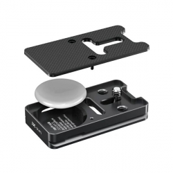 JJC CP-AT1 Arca Swiss Quick Release Plate with AirTag slot