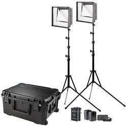 Westcott Flex Cine Bi-Color LED 2-Light Travel Kit (1' x 1')