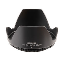 Caruba Universele Wide Zonnekap 77mm
