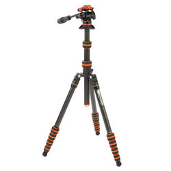 3 Legged Thing Punks Brian 2.0 with Airhed Trinity Zwart/Oranje 