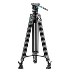 Fotopro Heavy-Duty Fluid Head Video Tripod DV-5A