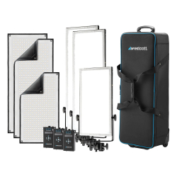 Westcott Flex Cine Peter Hurley Bi-Color Studio Kit