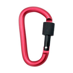 Caruba Karabijnhaak Rood (set van 3 stuks)