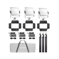Godox Litemons LP600Bi Bi-color LED Light Panel 3-light kit