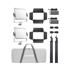 Godox Litemons LP1200Bi Bi-color LED Light Panel 2-light kit