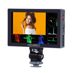 Feelworld P6X 5.5 Inch Aluminium DSLR Camera Field Monitor Touch Screen 4K HDMI