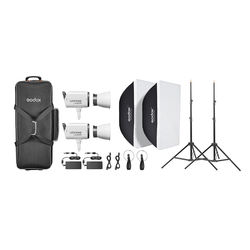 Godox Litemons LA300R RGB LED Video Light 2-light kit
