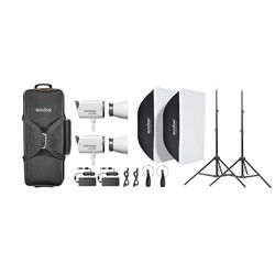Godox Litemons LA200R RGB LED Video Light 2-light kit
