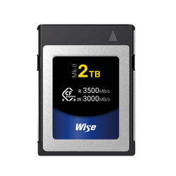 Wise 2TB CFexpress 4.0 Type B Mk-II Memory Card 3000 MB/s