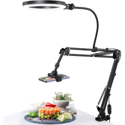 Ulanzi TH03 Desktop Phone Overhead Stand Set (10" Ring Light)