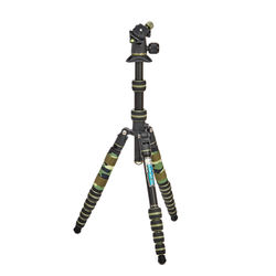 3 Legged Thing Punks Corey 2.0 Tripod Kit Black/Green with AirHed Neo 2.0