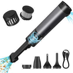 VSGO FUNCKIT Car Vacuum (Grey)