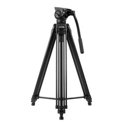 Caruba Videostar 180 Videostatief + vloeistof gedempte kop
