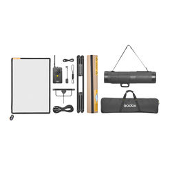 Godox AD32 K2 Electric Adjustable Diffusion Panel (60×90cm,CRMX&Bluetooth Control) with Carry Bag
