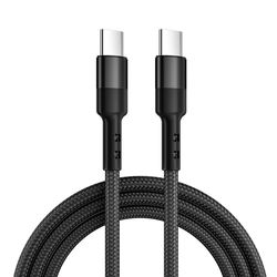 Caruba USB-C to USB-C 60W Cable 3 Meter Black