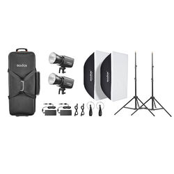 Godox Litemons LA300R K2 RGB LED Video Light 2-light kit (Black)