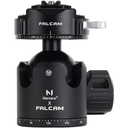 Falcam 38 Pro Quick Release Low Gravity Dual Panorama Ball Head F38B4907