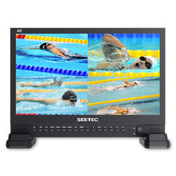 SEETEC 4K156-9HSD 15.6 Inch 4K 3840x2160 Director Broadcast Monitor with Flightcase