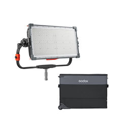 Godox P1200R Hard P8 K1 KNOWLED RGB Panel Light Waterproof with 8 Pixels and Carry Bag