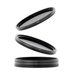 Urth 72mm UV, Circular Polarizing (CPL), ND64, Soft Grad ND8 Lens Filter Kit (Plus+)