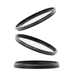 Urth 72mm Star 4 point, 6 point, 8 point Lens Filter Kit  