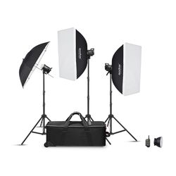 Godox MS300V D Trio Studio Flash Kit - UK
