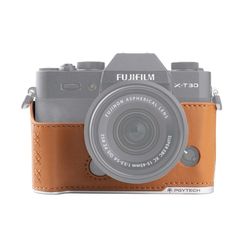 PGYTECH Leather Camera Case (For FUJIFILM X-T30 / Clay Brown)