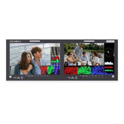 SEETEC FRM1001G Dual 10.1" 4RU Rackmount Monitor with 12G-SDI